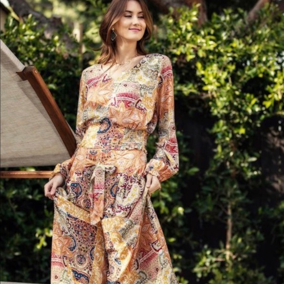 easel Pants - Long Sleeve Top w/Wide Leg Pants
